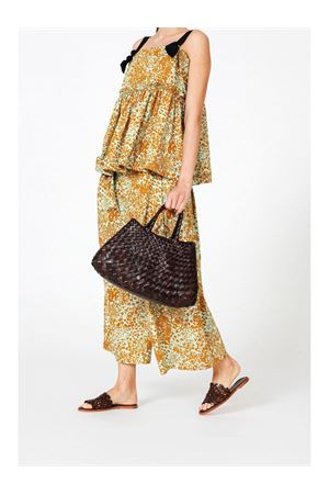 Dark Brown Santa Croce small tote bag DRAGON DIFFUSION | 8893DARKBROWN